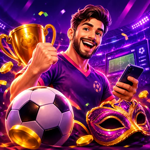 Painel de apostas esportivas ao vivo com odds de futebol
