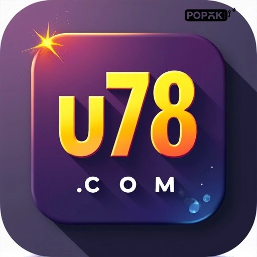Celular mostrando app u78.com funcionando com jogos disponíveis