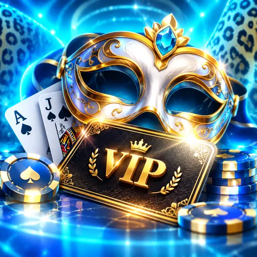 Mesa VIP de blackjack ao vivo exclusiva com iluminação dourada