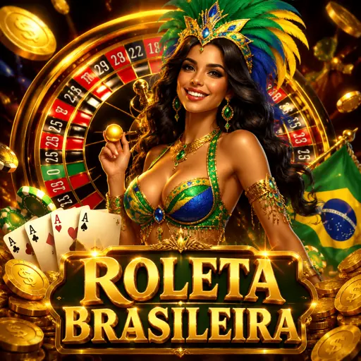 Dealer brasileira conversando em português na mesa ao vivo